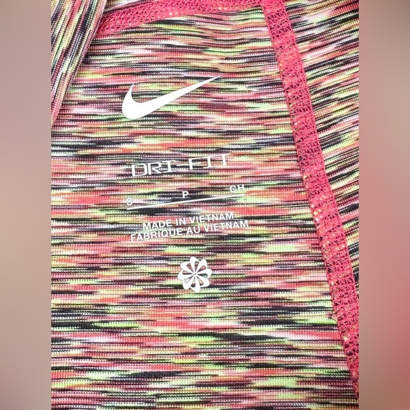 Nike Women's Pro 3" Spacedye Shorts in Multi Size Small - Picture 4 of 9